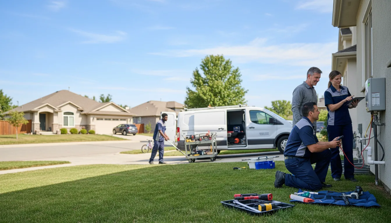 Tankless water heater service in Robinson, PA